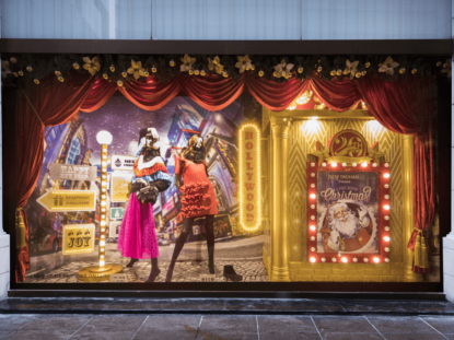 Christmas Decorations-Window Display