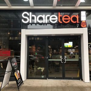 Sharetea Shop Front
