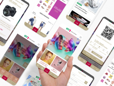 Loyalty Program CRM APP UI/UX Design